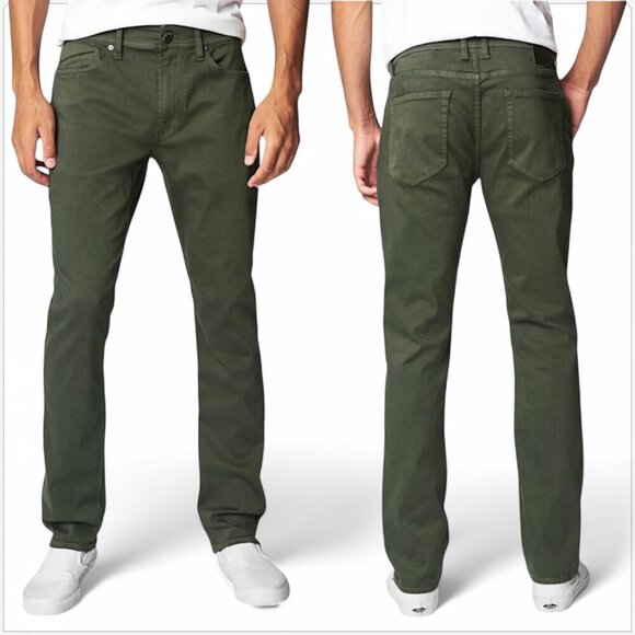 Blank NYC Wooster Slim Fit Men's Jeans Pants Stretch Green Duffle NWT 31 x 32 - Picture 1 of 6